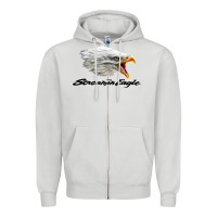 The Screaming Eagle Zipper Hoodie | Teevron