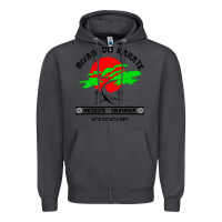 Smoke MIYAGY DO KARATE Zipper Hoodie - artisFamous