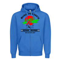 True Royal MIYAGY DO KARATE Zipper Hoodie - artisFamous