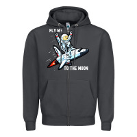 Smoke dogecoin hodl to the moon Zipper Hoodie - artisFamous