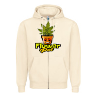 Sandshell flower pot funny weed Zipper Hoodie - artisFamous