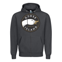 Smoke Goose Island  Beer Zipper Hoodie - artisFamous