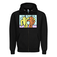 Black best buddies Zipper Hoodie - artisFamous