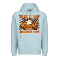 Blue Mist Thick Thighs Pumpkin Pies Premium Hoodie - Artiststas