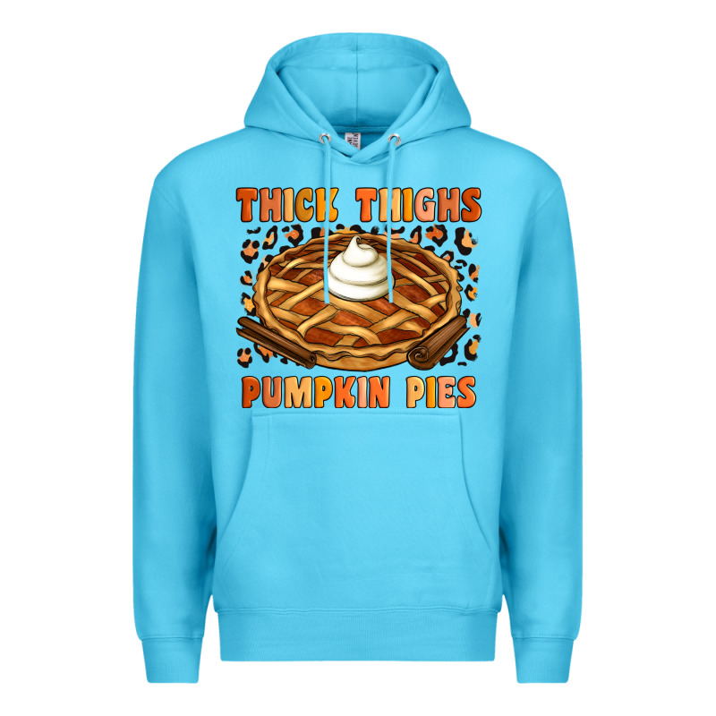 Thick Thighs Pumpkin Pies Premium Hoodie by Artiststas | Teevron