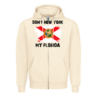 Sandshell don't new york my florida t shirt flag Zipper Hoodie - artisFamous