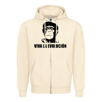Sandshell viva la evolucion Zipper Hoodie - artisFamous