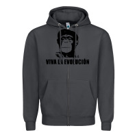 Smoke viva la evolucion Zipper Hoodie - artisFamous