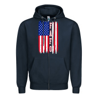 Navy fafo f4ck around and find out Zipper Hoodie - artisFamous