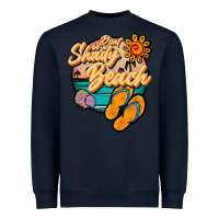 Navy dont be a shady beach Heavyweight Sweatshirt - JahusDesignShop