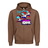 Chestnut friday night funkin boyfriend Zipper Hoodie - artisFamous