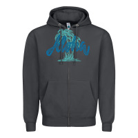 Smoke hawaii aloha art Zipper Hoodie - artisFamous
