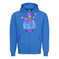 True Royal skeletor's cat Zipper Hoodie - artisFamous