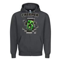 Smoke creeper Zipper Hoodie - artisFamous