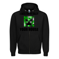 Black creeper meme Zipper Hoodie - artisFamous