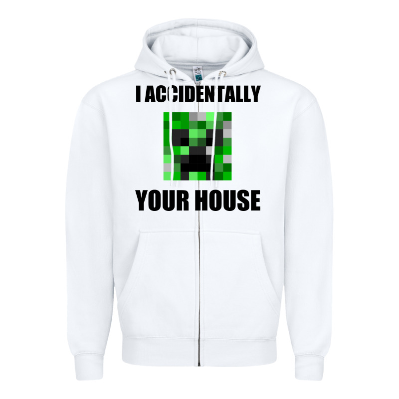 Creeper Meme Zipper Hoodie by artisFamous | Teevron