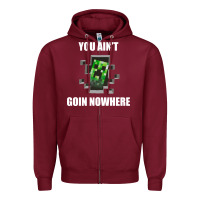 Creeper Meme Zipper Hoodie | Teevron