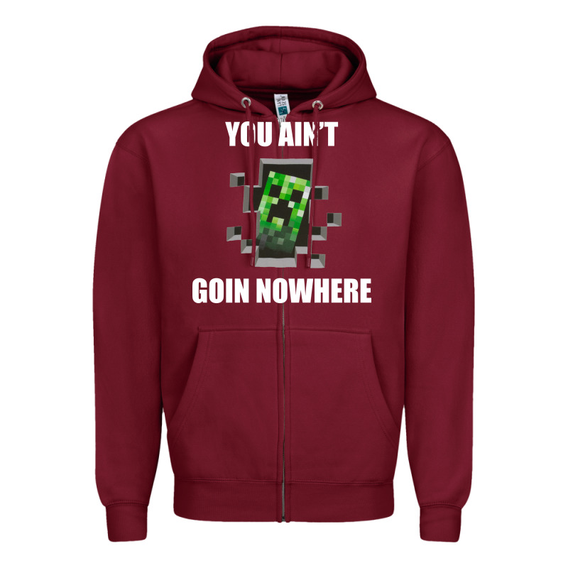 Creeper Meme Zipper Hoodie by artisFamous | Teevron