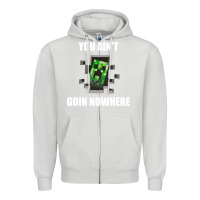 Dove Grey creeper meme Zipper Hoodie - artisFamous
