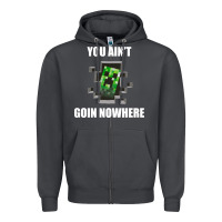 Smoke creeper meme Zipper Hoodie - artisFamous