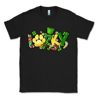 Black lucky pet  St. Patrick's Classic Tee - HowdyJamesFarm