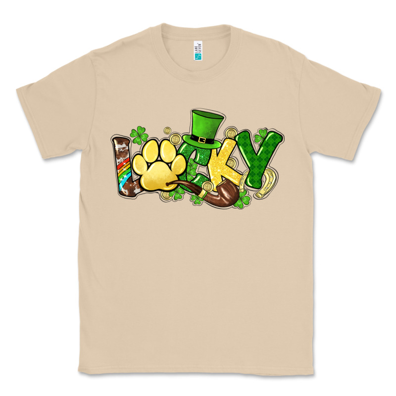 Lucky Pet  St. Patrick's Classic Tee by HowdyJamesFarm | Teevron