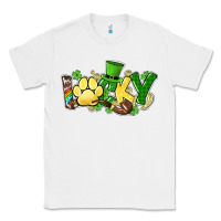 White lucky pet  St. Patrick's Classic Tee - HowdyJamesFarm