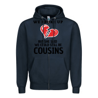 Navy funny redneck white trash Zipper Hoodie - artisFamous