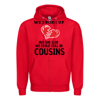 Red funny redneck white trash Zipper Hoodie - artisFamous