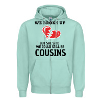 Seafoam funny redneck white trash Zipper Hoodie - artisFamous