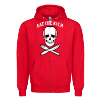 Red protest socialist communist Zipper Hoodie - artisFamous