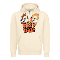 Sandshell chip n dale Zipper Hoodie - artisFamous