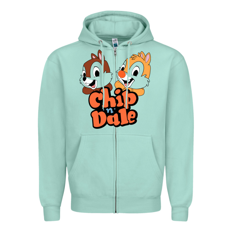 Chip N Dale Zipper Hoodie by artisFamous | Teevron