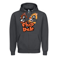 Smoke chip n dale Zipper Hoodie - artisFamous