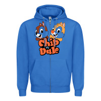 True Royal chip n dale Zipper Hoodie - artisFamous