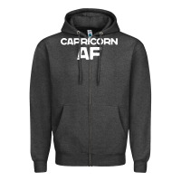 Charcoal Heather capricorn af zodiac sign Zipper Hoodie - artisFamous