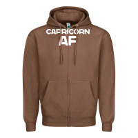 Chestnut capricorn af zodiac sign Zipper Hoodie - artisFamous