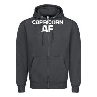 Smoke capricorn af zodiac sign Zipper Hoodie - artisFamous