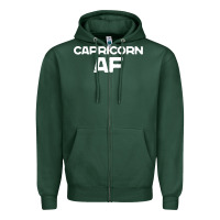 Sports Green capricorn af zodiac sign Zipper Hoodie - artisFamous