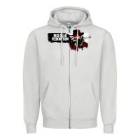 Dove Grey red dead redemption Zipper Hoodie - artisFamous