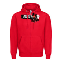 Red red dead redemption Zipper Hoodie - artisFamous