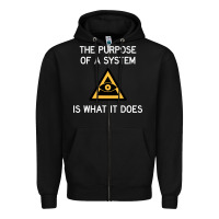 Black posiwid dark mode Zipper Hoodie - artisFamous