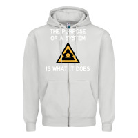 Dove Grey posiwid dark mode Zipper Hoodie - artisFamous