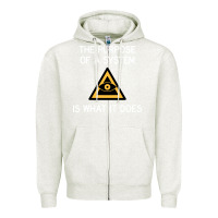 Oatmeal Heather posiwid dark mode Zipper Hoodie - artisFamous