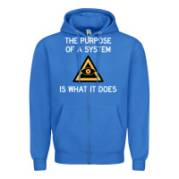 True Royal posiwid dark mode Zipper Hoodie - artisFamous