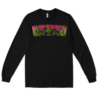 Black Stuck On You Long Sleeve Tee - CowhideDigitalArt