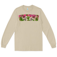 Mushroom Stuck On You Long Sleeve Tee - CowhideDigitalArt
