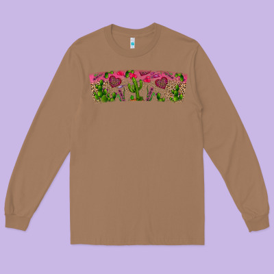 Stuck On You Long Sleeve Tee Designed By Cowhidedigitalart