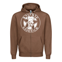 Chestnut guy fieri knuckle sandwich Zipper Hoodie - artisFamous
