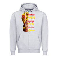 Heather Grey black history month shirt african woman afro i am the storm t shirt Zipper Hoodie - artisFamous